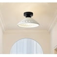 thumbnail image 1 of PEONAVET Ceramic hallway light Corridor Light White Ceramic Cover Balcony Ceiling Light Entrance Foyer Hallway Light, 1 of 1