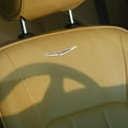 thumbnail image 1 of Phenofice 1Set Car Sign Abs Silver Seat Back Badge Interior Decoration for Drivers, 1 of 8