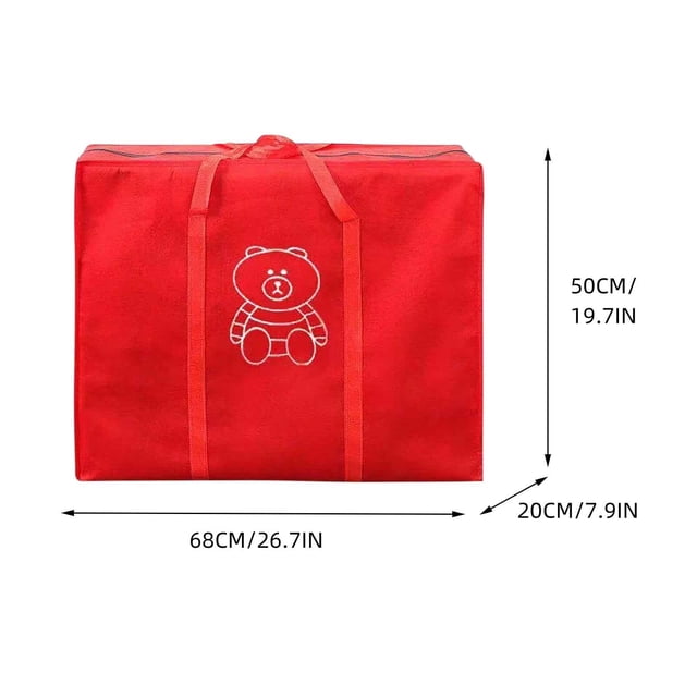 Bolsa de equipaje extragrande para viajes, mudanzas y almacenamiento. Bolsa de transporte duradera y resistente al agua para ropa, mantas y ropa de cama. Organizador para dormitorios, hogar y