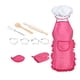 thumbnail image 1 of Partheme Novelty Toys 2 Counts Complete Kids Cooking and Baking Set - 11 Pcs Includes Apron pink, 1 of 6