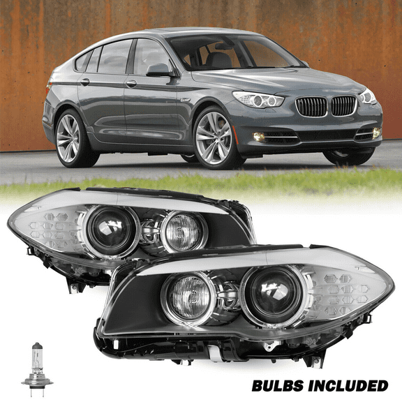 【With AFS】 For 2011-2013 BMW 528i 530i 535i 550i xDrive Headlights Left&Right