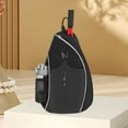 thumbnail image 3 of Yucurem Tennis Sling Backpack Crossbody Bag for Men & Women, Waterproof Crossbody Sling Pickleball Bags for Pickleball Tennis Racketball and Travel (Black), 3 of 9
