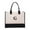 G G, variant on Personalized Canvas Tote Bag with Zipper Adjustable Strap 17x13in Large Beach Gift for Women Monogram Initial Travel Makeup Organizer