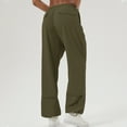 thumbnail image 5 of cfhntfmh Women's Cargo Joggers with Pockets Hiking Cargo Lightweight Pants for Women Workout Athletic Outdoor Trousers（Army Green,X-Large), 5 of 6
