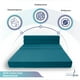 thumbnail image 4 of Sofá Cama Plegable - Matrimonial - Verde Petróleo Memory Foam SOFA CAMA COZY, 4 of 8
