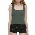 thumbnail image 2 of Razzly 3 Pk Compression Shirt Baseball Mom Tops for Women Layering Top High Neck Top 3xl Maternity Clothes for Women Beach Tops for Women plus Size Bra Apparel T Shirt 90s Crop Top A(Army Green,XS), 2 of 4