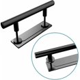 thumbnail image 2 of Retro Sliding Door Handle Black Aluminum Pull and Flush Handle Sets for Sliding Wooden Door, 30cm,SEMAket, 2 of 5