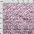 thumbnail image 3 of oneOone Cotton Cambric Pink Fabric Floral Silhouette Sewing Fabric By The Yard Printed Diy Clothing Sewing Supplies 42 Inch Wide, 3 of 4