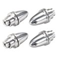 thumbnail image 1 of Unique Bargains RC Plane Airplane Spinner 6mm Shaft Motor Propeller Adaptor 4 PCS (3.17mm), 1 of 1