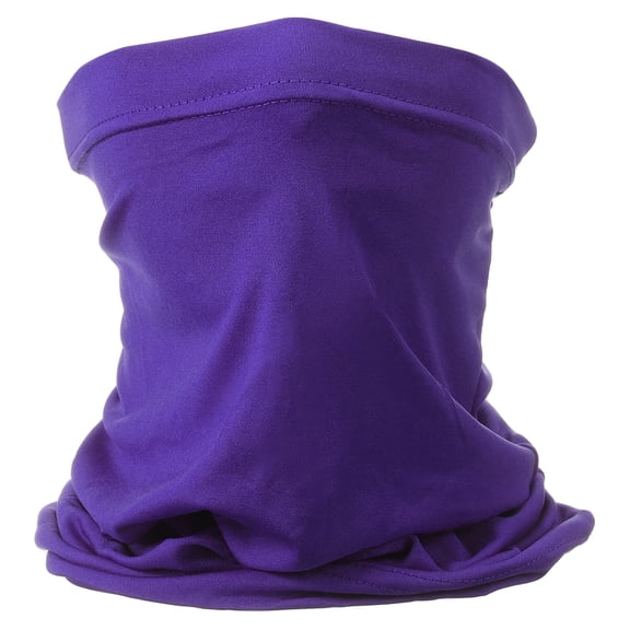 Uxcell Summer Neck Gaiter Unisex Sun Protection Face Mask, Purple