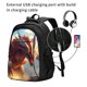 thumbnail image 2 of Easygdp Ferocious Dragon Fury Mochila para Laptop de Viaje con Puerto USB, Mochila para Laptop con Puerto de Carga USB para Mujeres y Hombres, 2 of 7