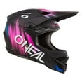thumbnail image 2 of O'Neal 2024 Womens 3 Series Voltage Offroad Motocross Helmet - Black/Pink - X-Large, 2 of 5