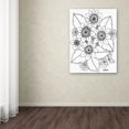 thumbnail image 3 of Trademark Fine Art "Flower Design 4" Canvas Art by KCDoodleArt, 3 of 3