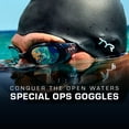 thumbnail image 2 of TYR Special Ops 2.0 Non-Mirrored Adult Fit Goggle - Clear/Black, 2 of 8