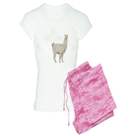 

CafePress - No Prob Llama - Women s Light Pajamas