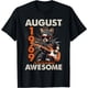 thumbnail image 1 of Awesome August 1969 55th B-Day Dog Lover Guitar playera de 55 años, 1 of 2