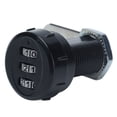 thumbnail image 2 of Mechanical Password Cam Lock 3 Digit Combination Camlock for Wardrobe Safe Deposit Box Mailbox, 2 of 5