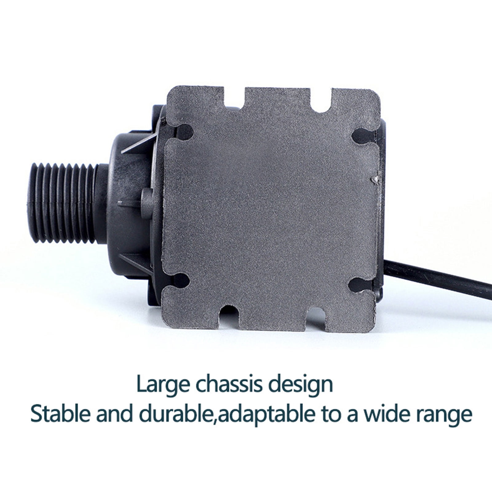 Industrial Grade 12V/24V Water Pump Versatile Submersible Water Pump for Fountain Pool & Solar Water Circulation Durable