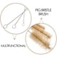 thumbnail image 2 of 3 cepillos para tubos, cepillos para tubos de ensayo, limpieza, cepillo cilíndrico de medición, cepillos de limpieza de laboratorio, cepillo para botellas, juego de cepillos limpiadores de botellas, 2 of 6