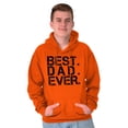 thumbnail image 5 of Best Dad Ever Cool Fathers Day Gift Hoodie Hooded Sweatshirt Men Brisco Brands S, 5 of 6