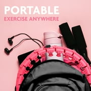 Hula Hoop Fitness Gear - Abs Workout, Weight Loss & Burn Fat (Smart Weighted Hula Hoops /Stomach Exercises)
