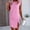 Style1-Hot Pink womens outfits, variant on Maqroz Women 2 Piece Outfits Sets Summer Solid Crew Neck Sleeveless Tank Top and Skort Set with Built In Shorts Vacation Office Hot Pink XL