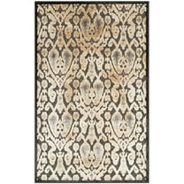 SAFAVIEH Paradise Justice Geometric Tessellation Area Rug, Charcoal/Multi, 3'3" x 5'7"