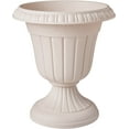 thumbnail image 2 of Arcadia Garden Products 10x12" Traditional Plastic Urn Planter, Taupe, 2 of 7