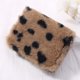 thumbnail image 3 of Bolsa Tarjetero con estampado de leopardo, tarjetero de felpa esponjosa, pequeño para otoño e invierno Tmvgtek Para Estrenar, 3 of 7