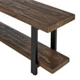 thumbnail image 5 of Alaterre Sonoma Reclaimed Wood Bench with Open Shelf Natural Brown -, 5 of 5