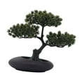 thumbnail image 4 of Artificial Bonsai Tree Fake Desk Plant Indoor Simulation PP Material for Home Guest Greeting Windowsill, 4 of 9