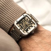 Engineer Lennox Skeleton Automatic Tan Black