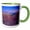 Green/White, variant on 3drose, Twilight Canyon View at Bryce Canyon, 15oz Mug