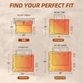 thumbnail image 7 of BEARKISS Heated Blanket Electric Queen Size 84"x90", 250g Flannel & 200g Sherpa, Dual Controllers Even Heating ETL Certified 9 Heat Levels, Light Grayish White, 7 of 7