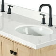 thumbnail image 3 of Ariel A060dcqovo Cambridge 60" Free Standing Double Basin Vanity Set - Grey, 3 of 7