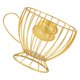 thumbnail image 1 of IFANLANDOR 1Ud Cesta Decorativa De Hierro Para Y Snacks Con Ventilación Para Uso En Casa, 1 of 8
