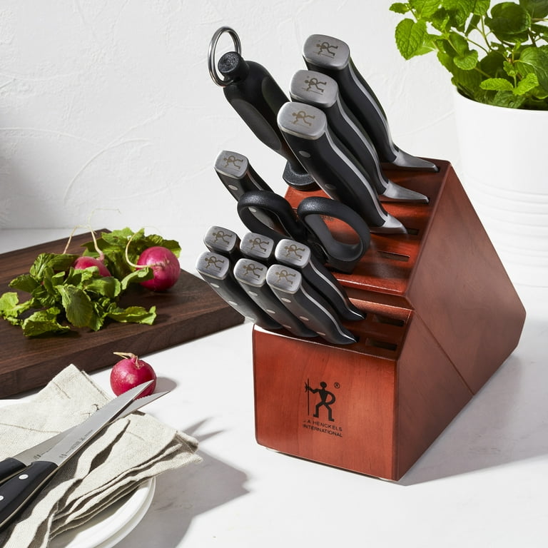 Henckels Self-Sharpening Forged Accent 14-Piece Knife Block Set