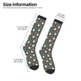 thumbnail image 2 of Balery Santa Claus Calcetines novedosos Calcetines deportivos Calcetines hasta la rodilla Calcetines de algodón Calcetines originales y geniales, 2 of 6