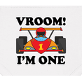 thumbnail image 3 of Inktastic 1st Birthday Racing Car Boys Baby Bandana Bib, 3 of 4