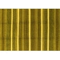 thumbnail image 1 of Ahgly Company Machine Washable Indoor Rectangle Oriental Yellow Industrial Area Rugs, 2' x 4', 1 of 4