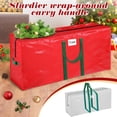 thumbnail image 3 of Bolsa de almacenamiento para árbol de Navidad BlessSeason de 7.5 pies con 2 bolsas, 3 of 7