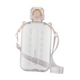 thumbnail image 1 of Botella de agua deportiva con correa, elegante y de gran capacidad para gimnasio, viajes y fitness. Blanco, 1 of 8