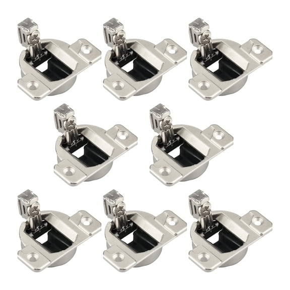 Durability Metal Coated Compactly 33 Hinges Replacement for 110 Degree Cabinet Door Hinges Fit 16-19mm Door Thickness