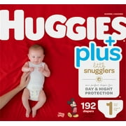 Huggies Little Snugglers Plus Diapers Size 1; 192-count