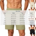 thumbnail image 3 of Aimik Men's Running Shorts 4-Way Stretch Fabric Side Slant Pockets Moisture-Wicking Summer Shorts for Gym Sports, 3 of 5