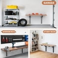 thumbnail image 2 of Soportes de pared plegables TORACK de 18 pulgadas, resistentes, 250 kg, 2 of 8