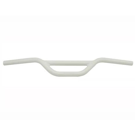 Handlebar 877A Alloy 22.2mm White. Bike handle bar, bicycle handle bar, handlebar, bmx handle bar, track, fixie