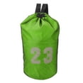 thumbnail image 1 of Sport Oxford Cloth Drawstring Bag Fitness Training Backpack for Basketball Footballgreen,, 1 of 5