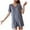 Gray, variant on Uaswgudfs Women's Cotton Lounge - Loose Fit V-Neck Short Sleeve Top Soft Comfy Sleepwear All-Season 2025