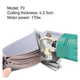 thumbnail image 3 of Electric Fabric Scissors Rotary Blade Fabric Tool Leather Fabric Electric Cutter Kit Cutting Saw Tool ,Easy to Use, 3 of 6